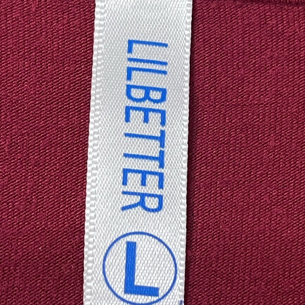 Lilbetter Woman’s Red Summer Flared A-line Swing Casual Dress W/ Pockets Size L - Picture 8 of 10